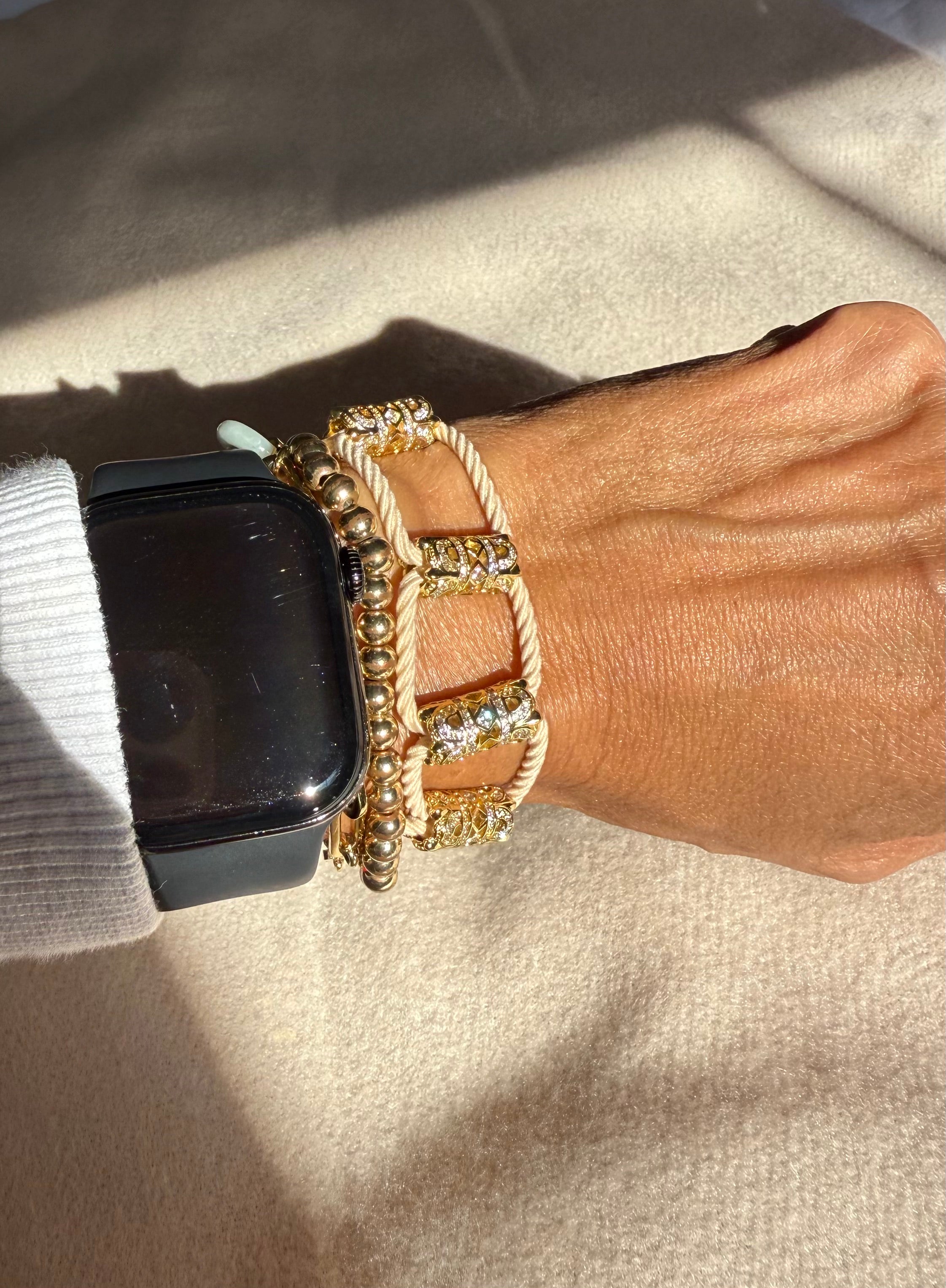 New! Icon Jeweled Hair Tie