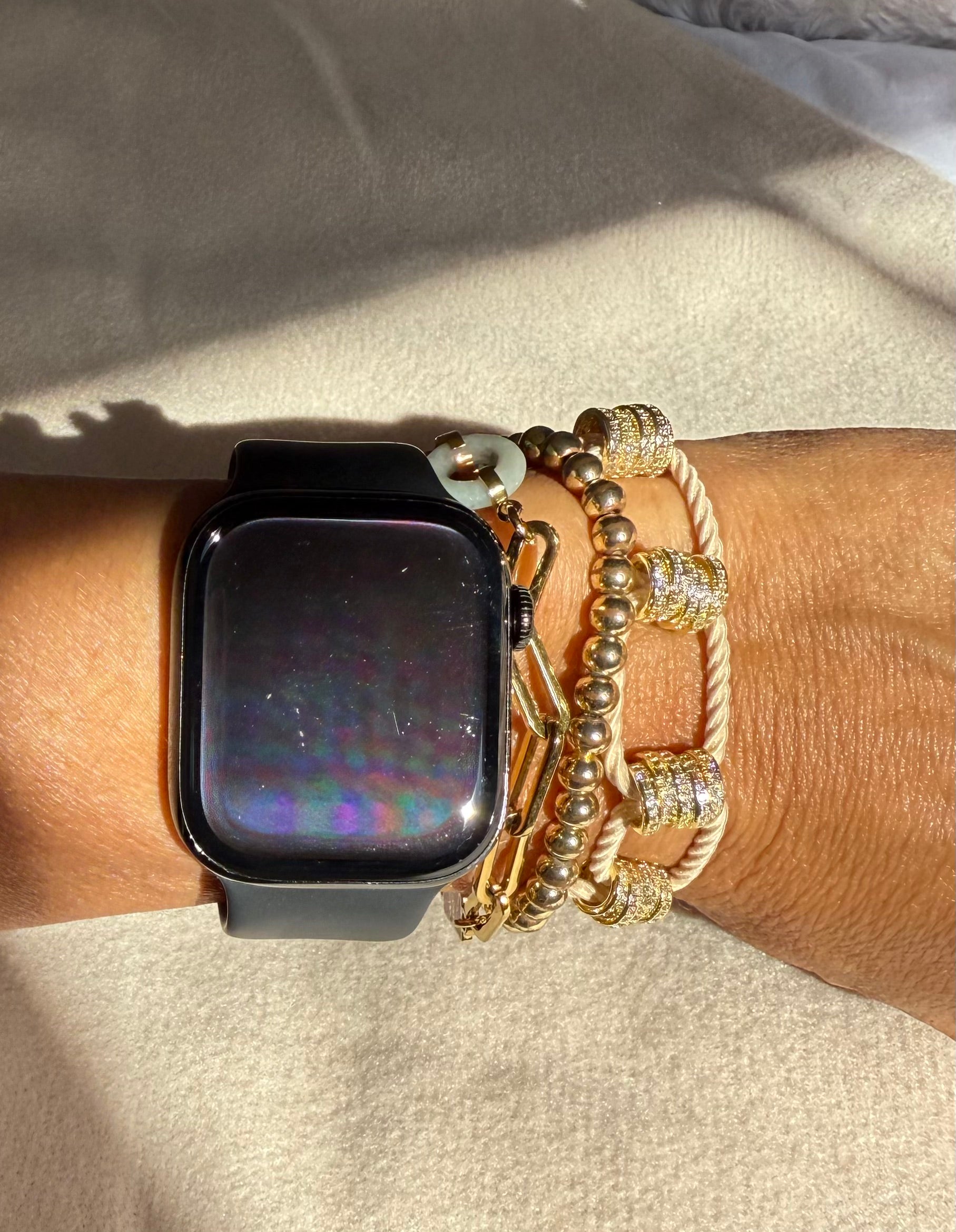 New! Lady of the Rings Double Jeweled Tie