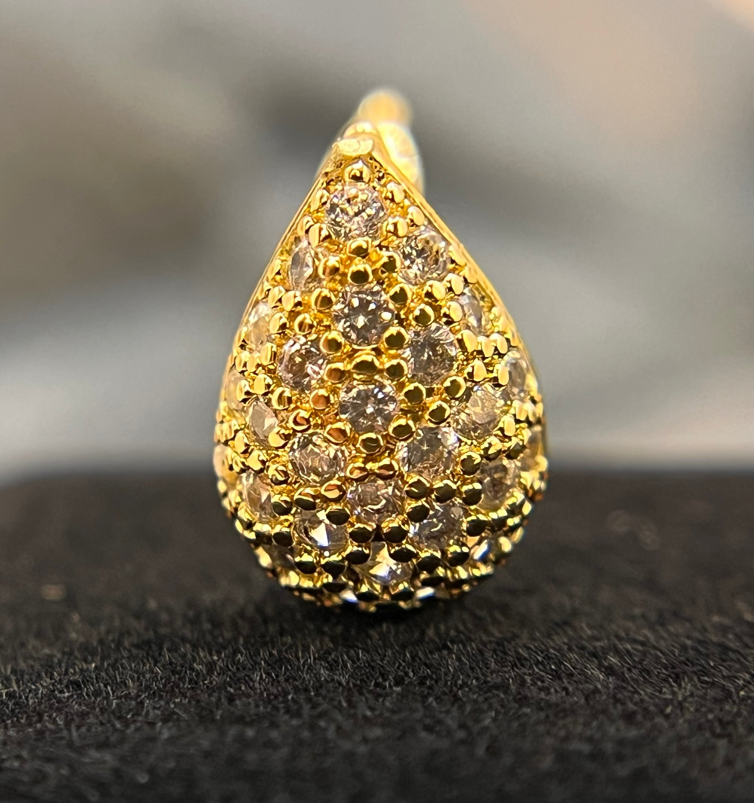 Gold Teardrops