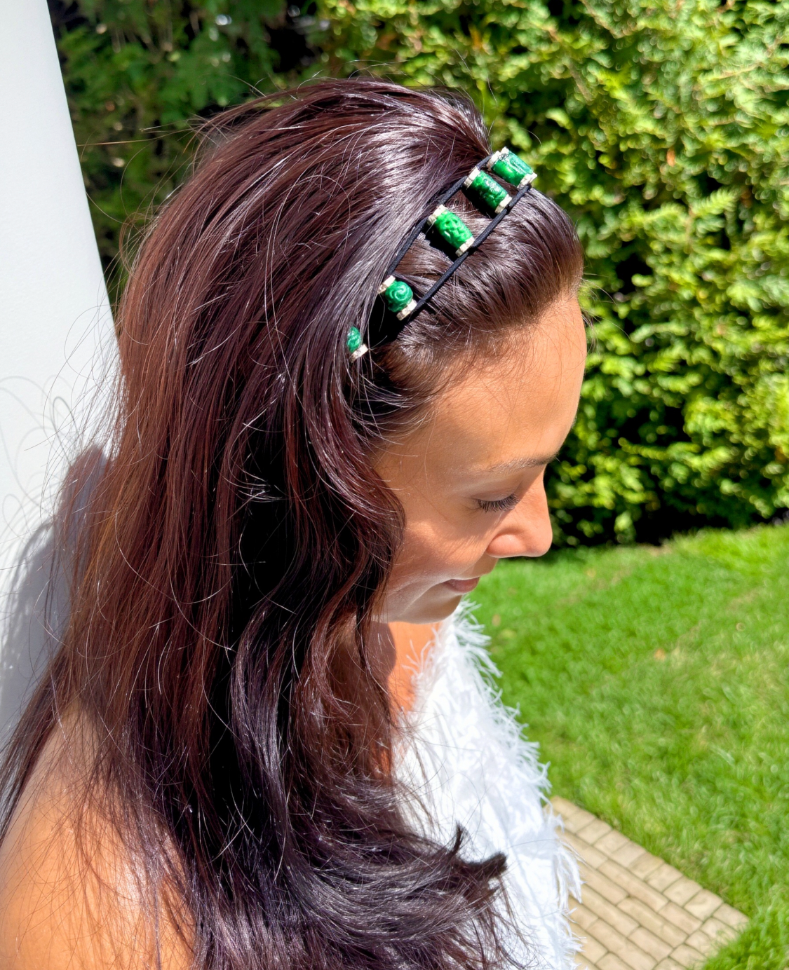 Jade Prosperity Headband